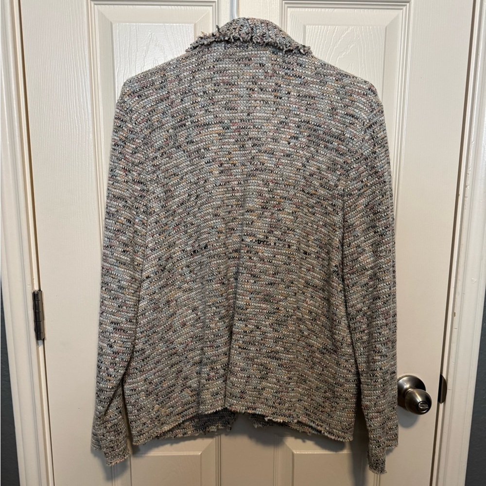 Express Multicolor Knit Cardigan Jacket - Picture 4 of 6